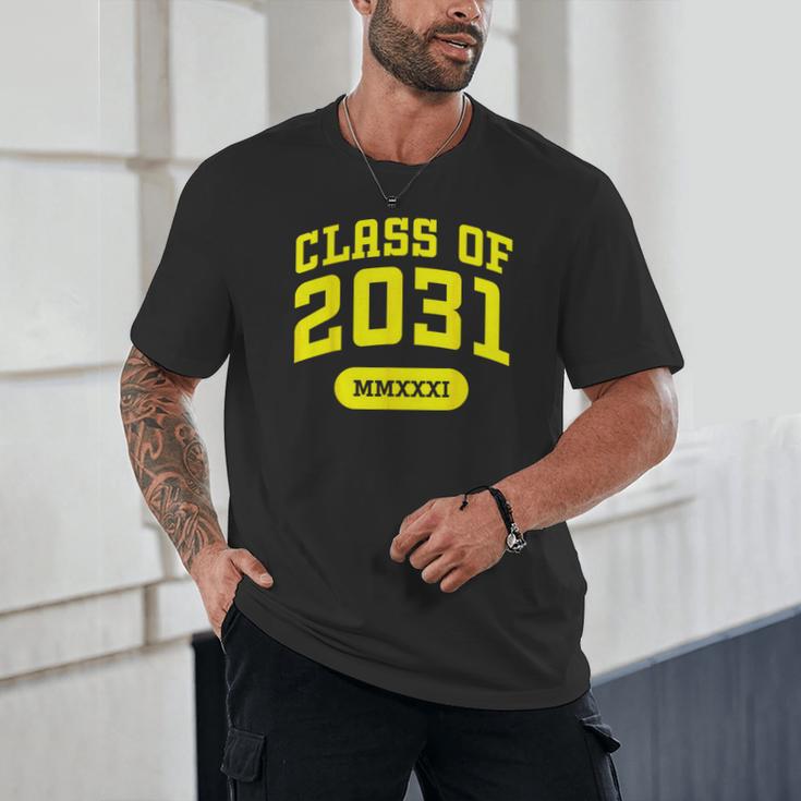Class Of 2031 Shirts For Kindergarten Photo To Graduation Unisex T-Shirt
