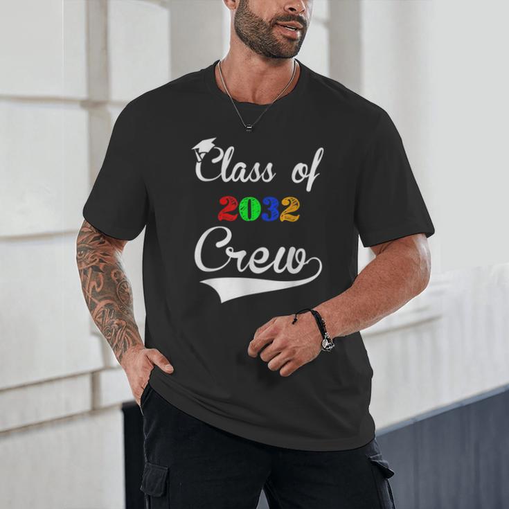 Class Of 2032 Kindergarten Back To School Graduation Unisex T-Shirt