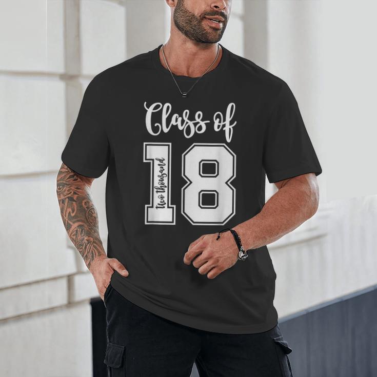 Class Of Two Thousand 18 Shirt Graduation T-Shirt Unisex T-Shirt