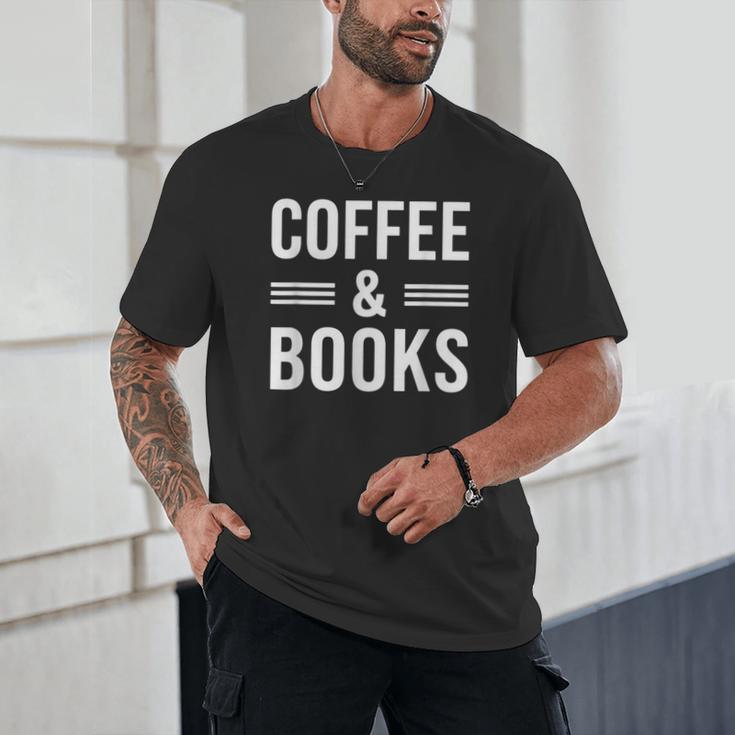 Coffee & Books Lover Coffee And Books Unisex T-Shirt