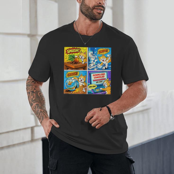 Comic Reader Comic Book Merch Vintage Reading Comic Books Unisex T-Shirt