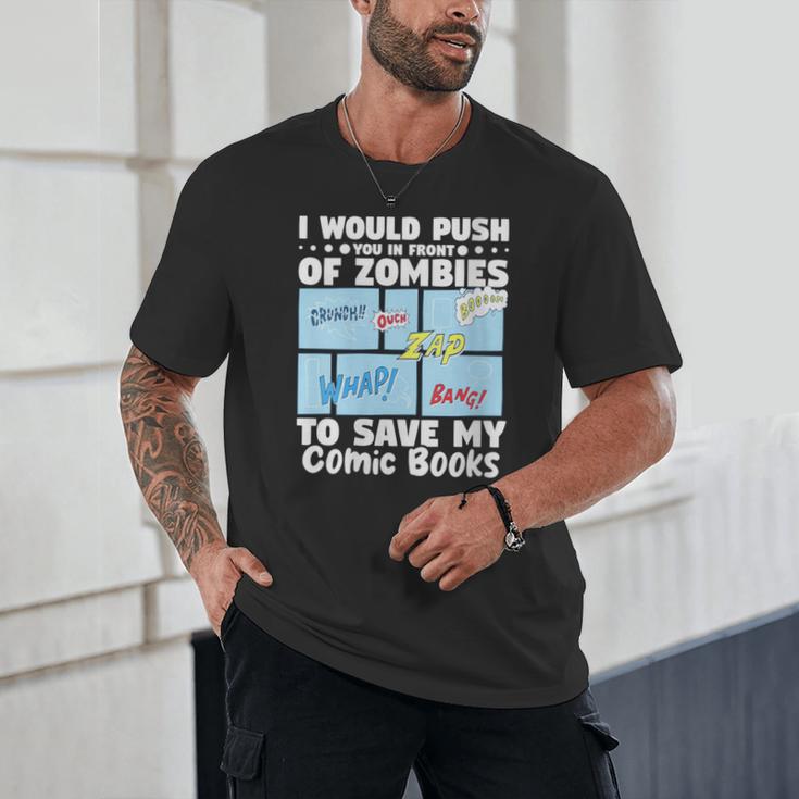 Comics Collecting Book Collector Guide Comics Lover Unisex T-Shirt