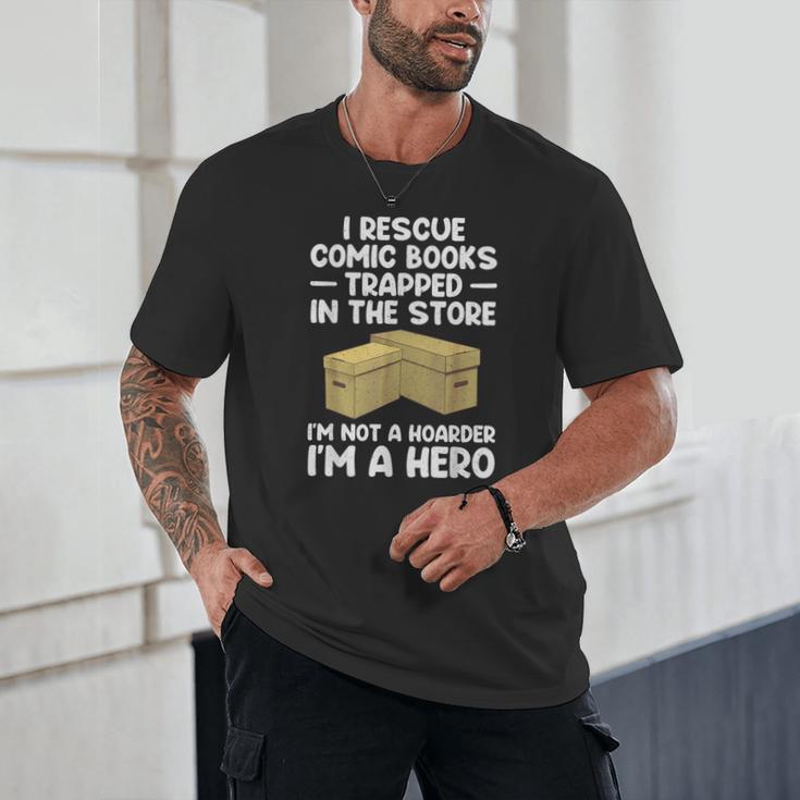 Cool Comic Book For Men Women Comic Book Collector Unisex T-Shirt Cool Comic Book For Men Women Comic Book Collector Unisex T-Shirt