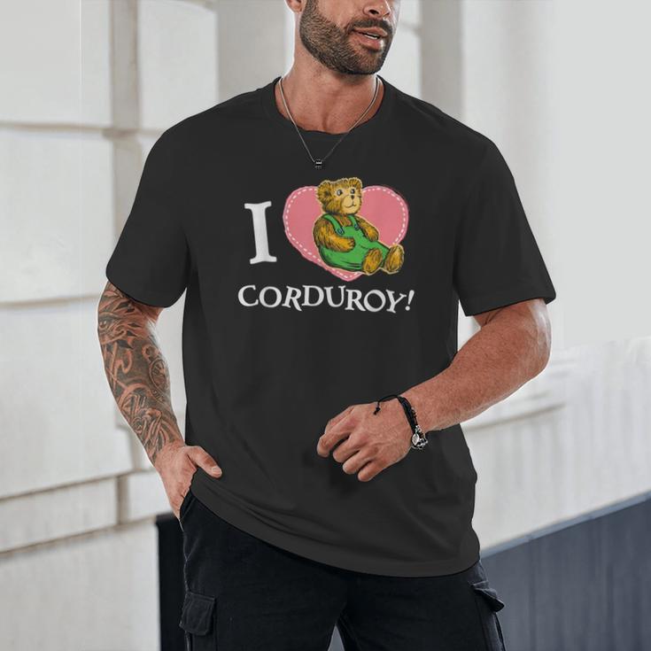 Corduroy I Heart Corduroy Teddy Bear Retro Children's Book Unisex T-Shirt