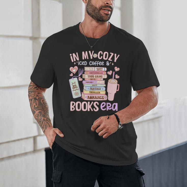 In My Cozy Iced Coffee And Books Era Unisex T-Shirt