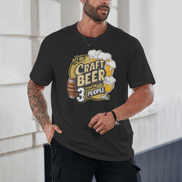 Craft Beer Lover Introverted & Hoppy Unisex T-Shirt Craft Beer Lover Introverted & Hoppy Unisex T-Shirt
