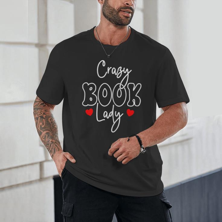 Crazy Book Lady Unisex T-Shirt