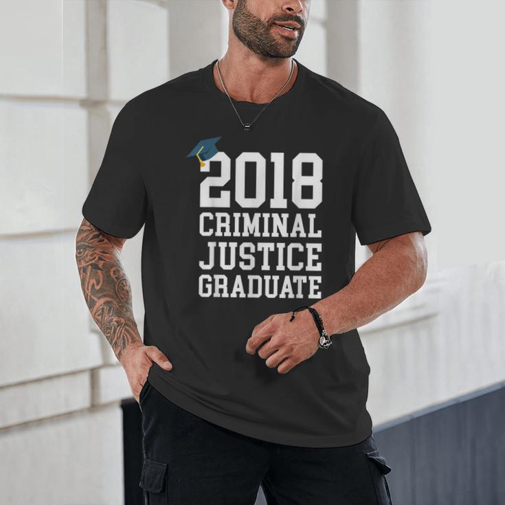 Criminal Justice Major Shirt 2018 Graduate Graduation E Unisex T-Shirt