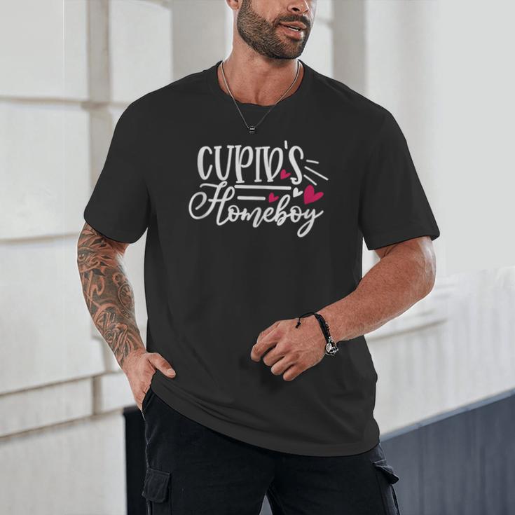 Cupid's Homebody Introvert Valentine's Day Home Unisex T-Shirt Cupid's Homebody Introvert Valentine's Day Home Unisex T-Shirt