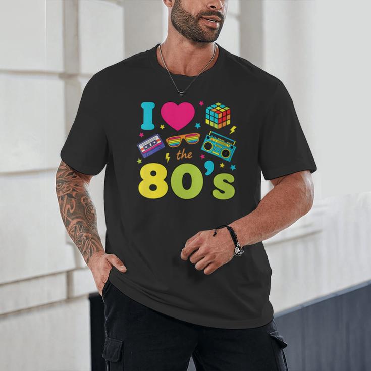 Dad I Love The 80's Retro 80s Nostalgia For Dad Unisex T-Shirt