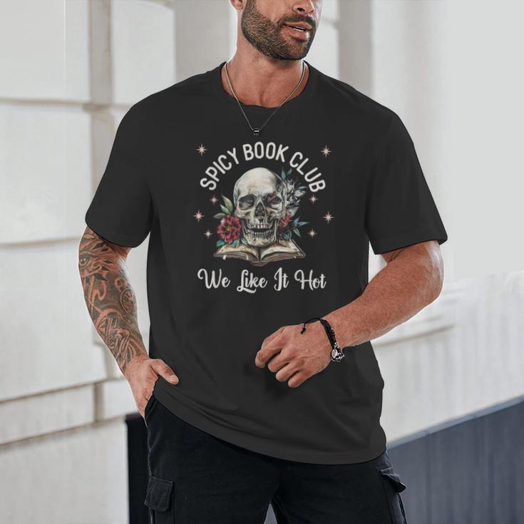 Dark Romance Lover Spicy Book Club Bookish Merch Morally Unisex T-Shirt
