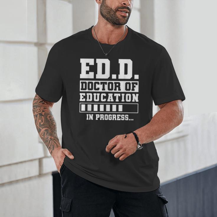 EdD Doctor Of Education In Progress EdD Graduation Unisex T-Shirt