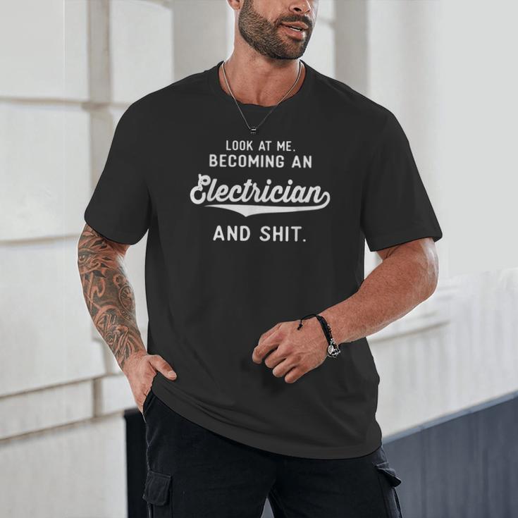 Electrician Graduation Men Women Electrical Unisex T-Shirt