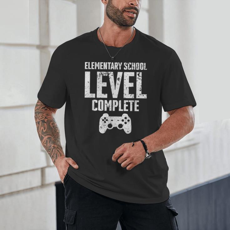 Elementary School Level Complete Gamer Graduate Graduation Unisex T-Shirt