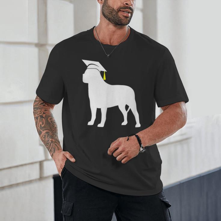 English Mastiff Graduation Dog Graduate Unisex T-Shirt