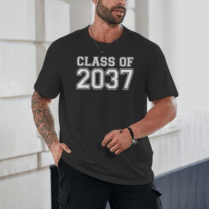 First Grade Class Of 2037 First Day School Graduation Kids Unisex T-Shirt