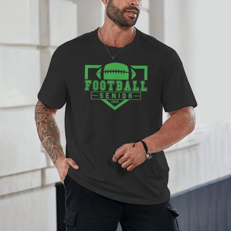 Football Senior Night Football Senior 2025 Graduation 24 Unisex T-Shirt