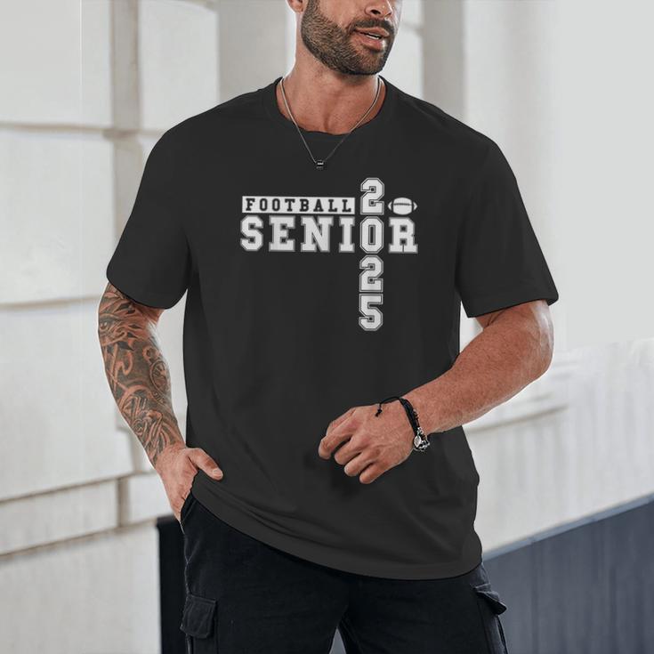Football Senior Night Football Senior 2025 Graduation 3 Unisex T-Shirt