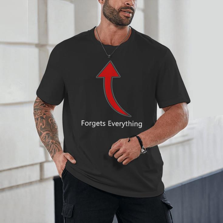 Forgets Everything Bad Memory Unisex T-Shirt Forgets Everything Bad Memory Unisex T-Shirt