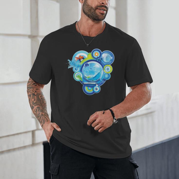 Frutiger Aero Metro Abstract Maximalism 2000s Nostalgia Unisex T-Shirt Frutiger Aero Metro Abstract Maximalism 2000s Nostalgia Unisex T-Shirt