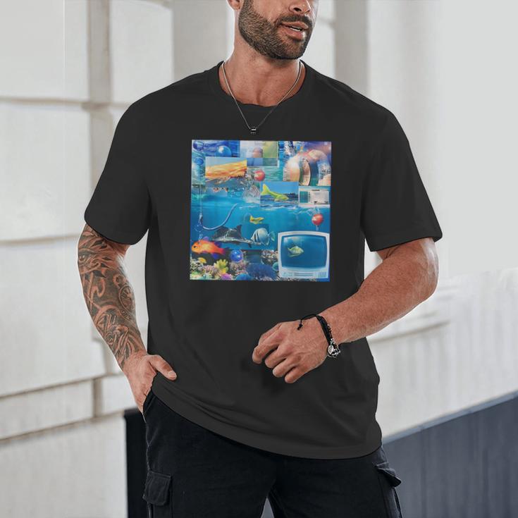 Frutiger Aero Retro Vibes Y2K Retro Grunge Unisex T-Shirt