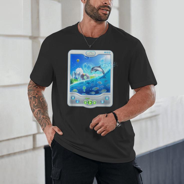 Frutiger Aero Skeuomorphism User Interface Nostalgia Unisex T-Shirt