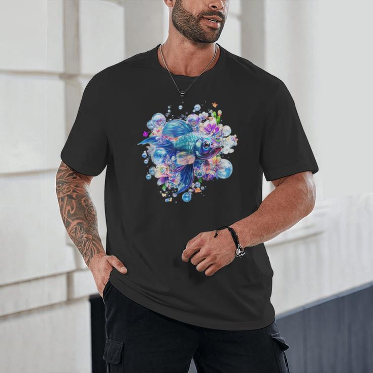 Frutiger Aero Y2K Fish Unisex T-Shirt