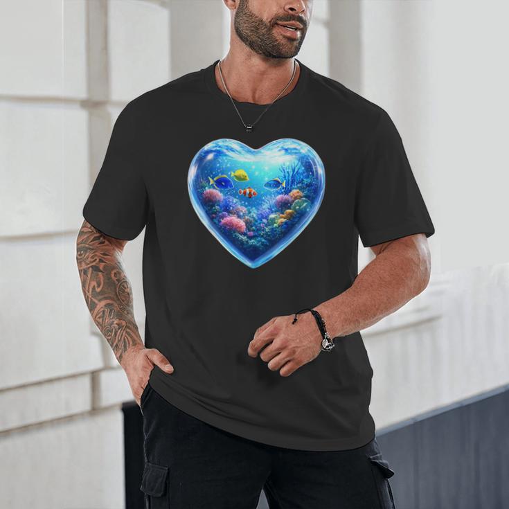 Frutiger Aero Y2K Heart Unisex T-Shirt
