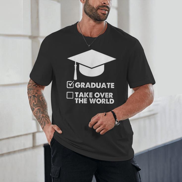 Funny Graduate Joke Mens Womens Graduation Gifts Unisex T-Shirt