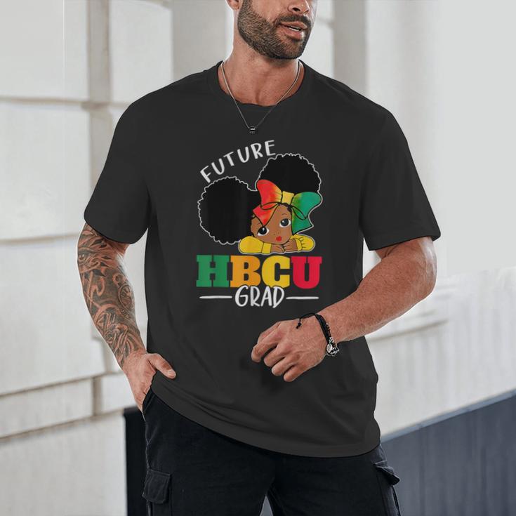 Future HBCU Grad History Girl Graduation HBCU Kids Unisex T-Shirt