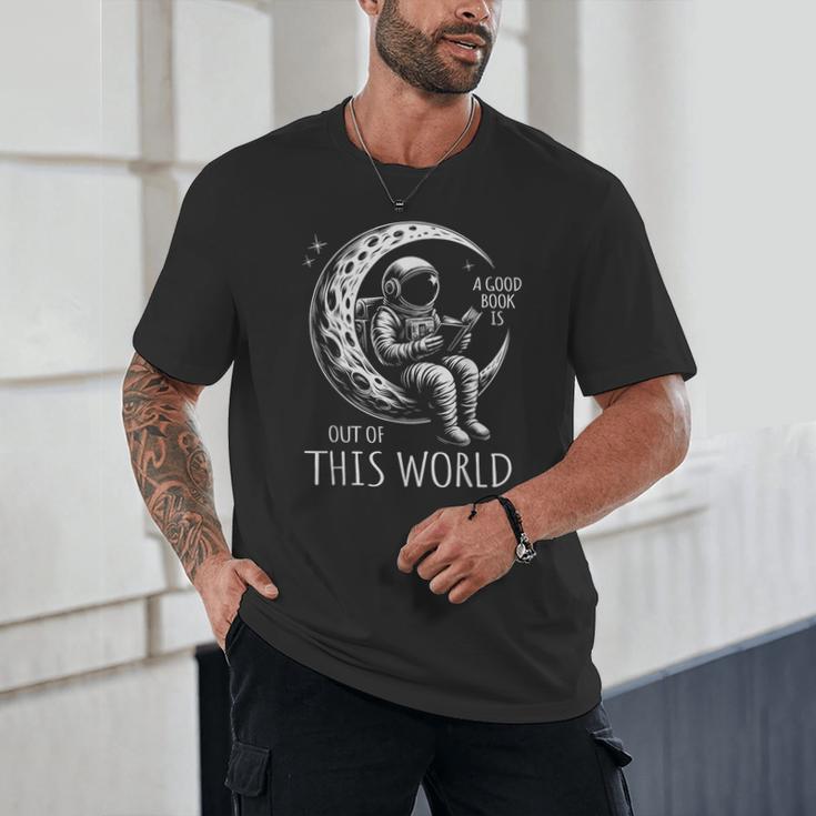 A Good Book Is Out Of This World Kids Reading Imagination Unisex T-Shirt A Good Book Is Out Of This World Kids Reading Imagination Unisex T-Shirt