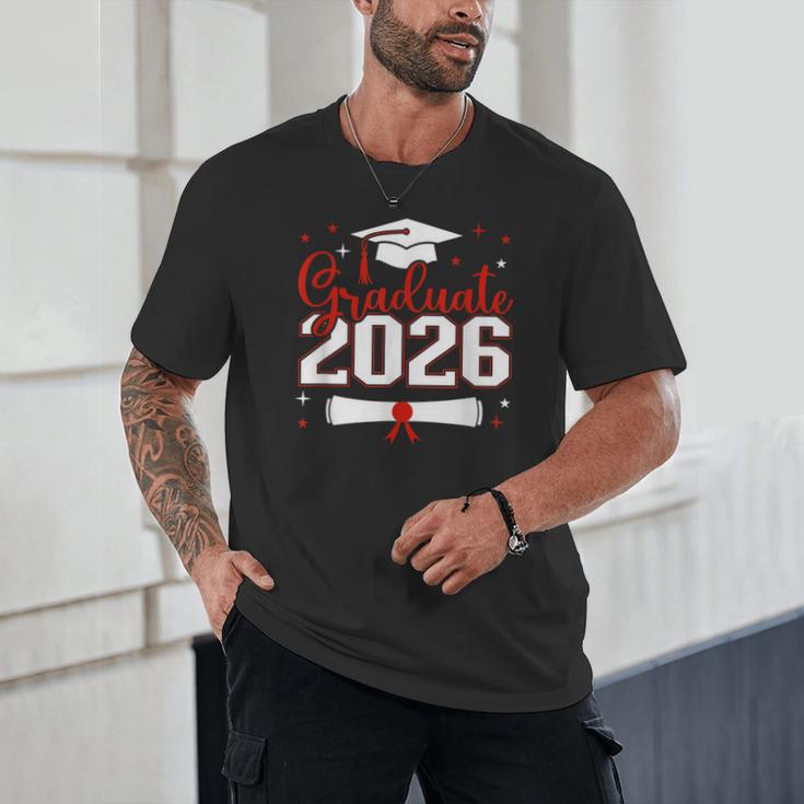 Graduate 2026 For Class Of 2026 Graduation Unisex T-Shirt