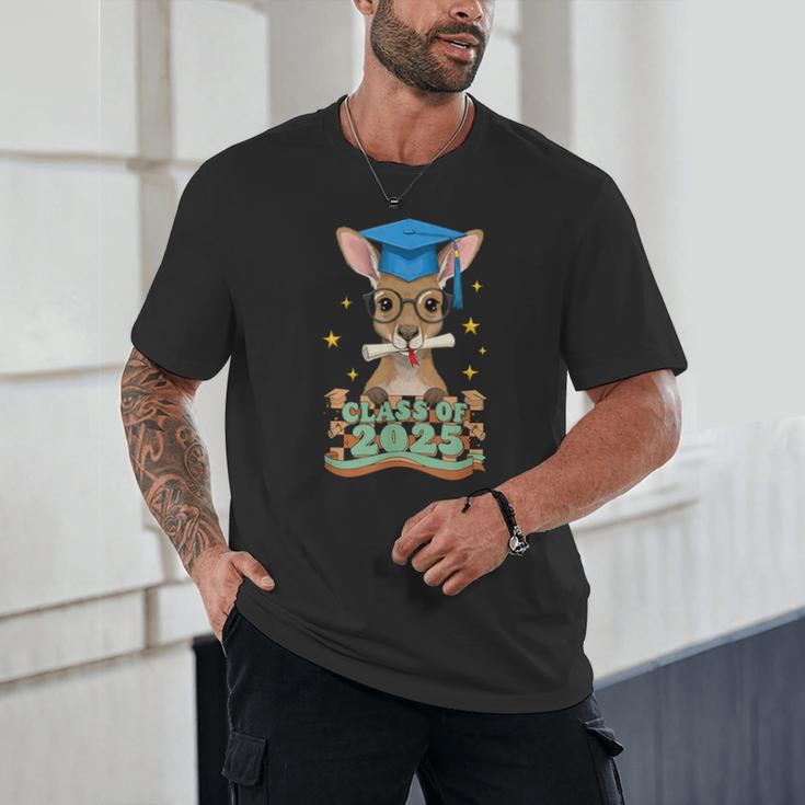 Graduate Kangaroo Class Of 2025 Kids Graduation Unisex T-Shirt