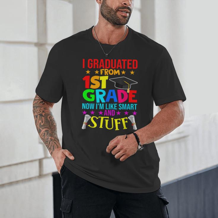 I Graduated From 1st Grade Graduation Matching Student Unisex T-Shirt