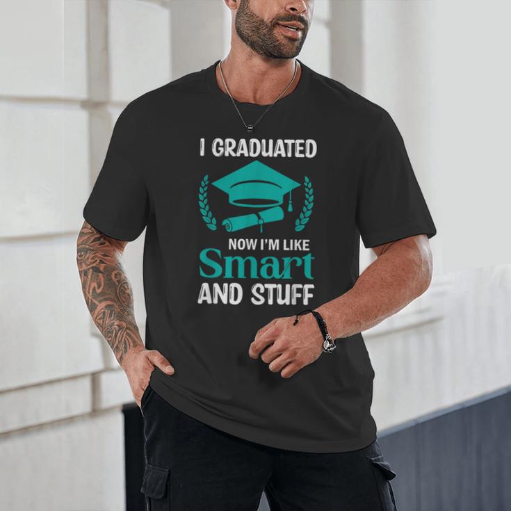 I Graduated Smart Graduation Student College University Unisex T-Shirt