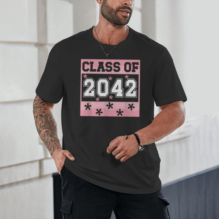 Graduating Class Of 2042 First Day Of School 2042 Graduation Unisex T-Shirt