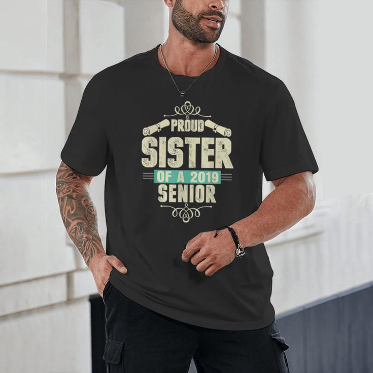 Graduation 2019 TShirt Proud Sister Of A Senior Unisex T-Shirt