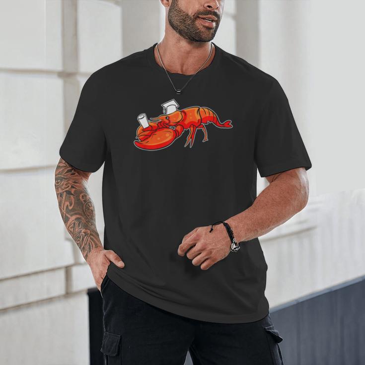 Graduation Bachelor Master Doctor PhD Study School Lobster Unisex T-Shirt