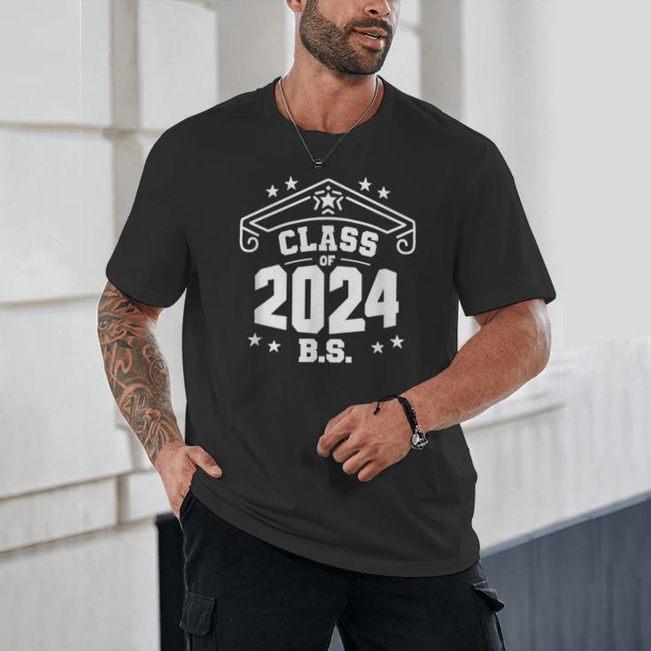 Graduation BS Class Of 2024 Grad Congratulations Graduate Unisex T-Shirt