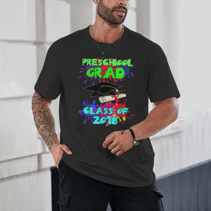 Graduation Class 2018 Cap Gown Shirt Preschool Graduate Unisex T-Shirt