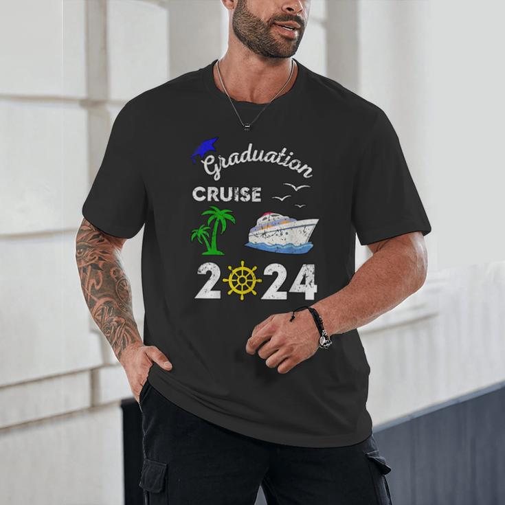 Graduation Cruise 2024 Ship Boat Vacation Summer Vacation Men Women Kids Unisex T-Shirt