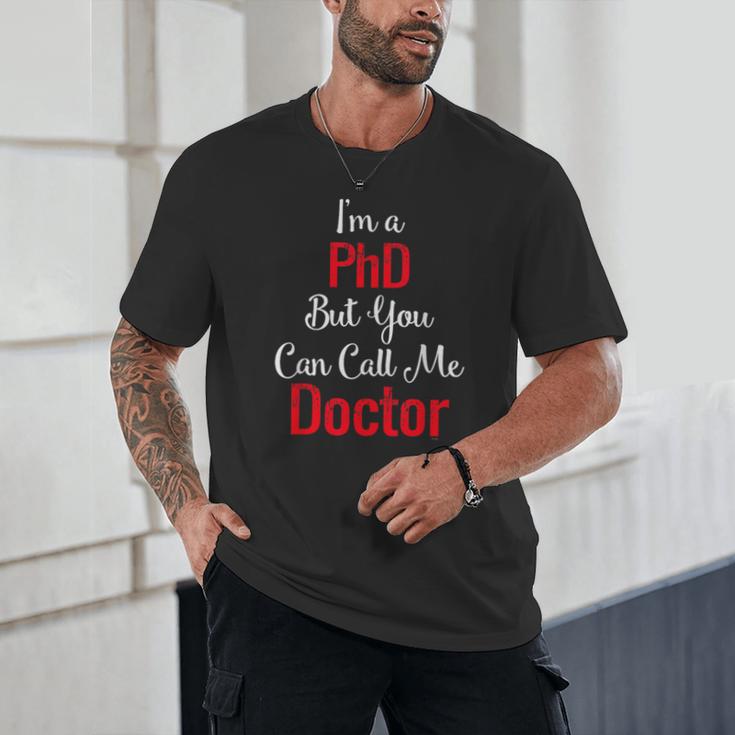 Graduation Gifts For Doctor Him Or Her Tee Shirt Unisex T-Shirt