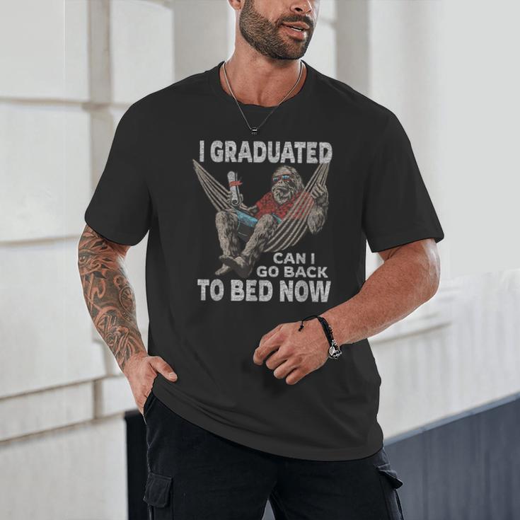 Graduation I Graduated Can I Go Back To Bed Now Unisex T-Shirt