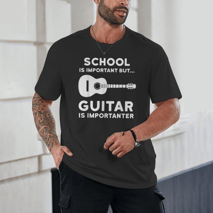 Graduation Shirt For Guitar Players & Band Member Unisex T-Shirt
