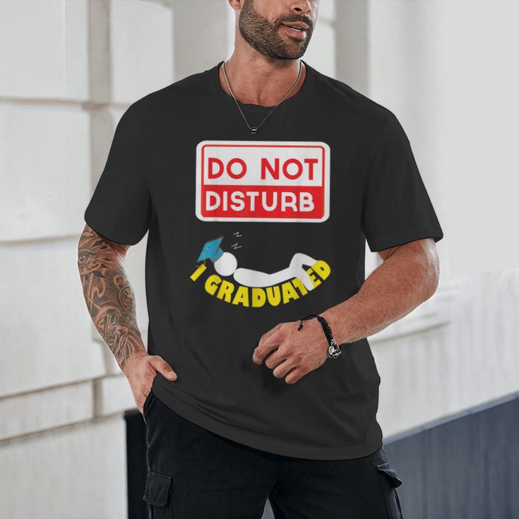 Graduation Shirt High School And College Sleepy Graduates Unisex T-Shirt