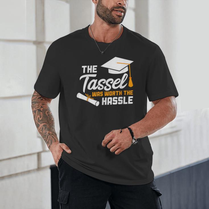GraduationShirt Tassel Was Worth The Hassle Tee Unisex T-Shirt