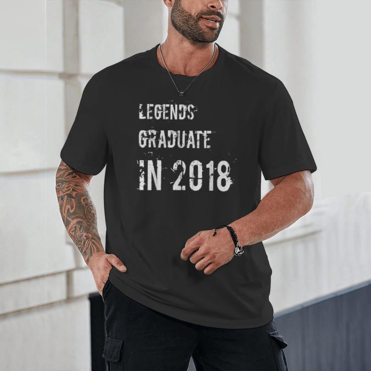 GraduationShirts Legends Graduate In 2018 Tee Unisex T-Shirt