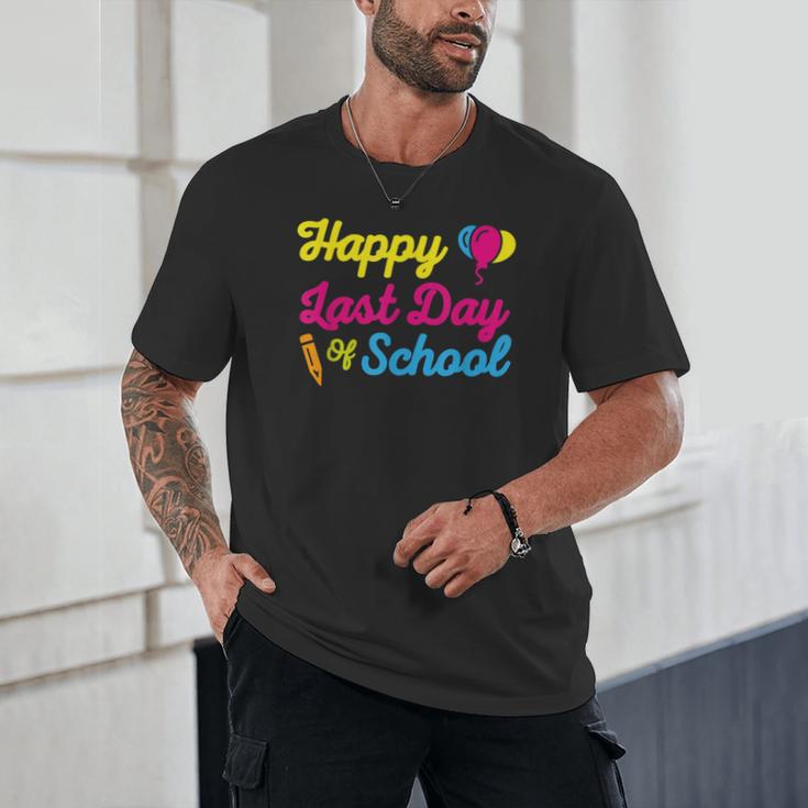 Happy Last Day Of School Graduation Teacher Students T-Shirt Unisex T-Shirt