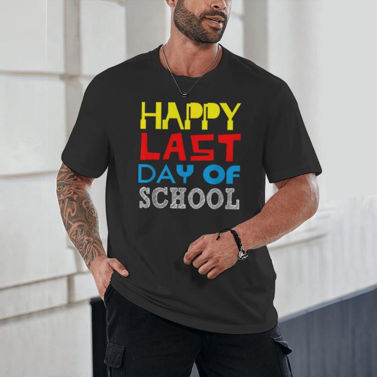 Happy Last Day Of School Graduation Teachers Student Unisex T-Shirt