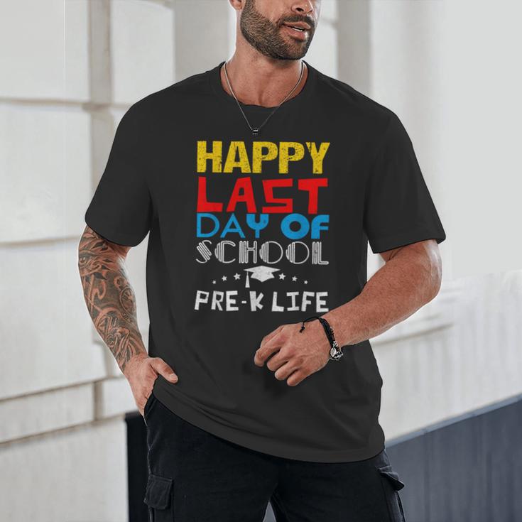 Happy Last Day Of School Pre-K Life Graduation T-Shirt Unisex T-Shirt